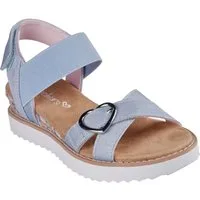 Skechers MISS DESERT KISS HI Sandale, Klettschuh für Mädchen, Größenschablone zum Download