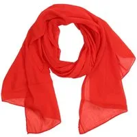 MIRROSI Modeschal Asymmetrischer Schal, Made in Italy 20% Seide 80% Baumwolle, (ca. 170x77cm, Leicht und bequem, Unifarbe), Damen Halstuch ideal für Frühling, Sommer und Herbst