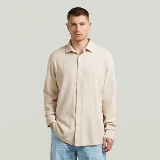 G-Star - Clean Regular Shirt ls whitebait - Gr. - S