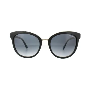 Tom Ford Lunettes De Soleil 0461 EMMA 05W Noir Or Bleu Dégradé