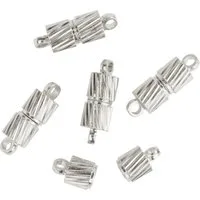 UIT Schmuckset Magnet-Verschluss Bow, 5 Stk., silberfarben