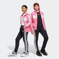 adidas Sportswear Trainingsanzug SEASONAL ESSENTIALS TIBERIO 3-STREIFEN KIDS (2-tlg)