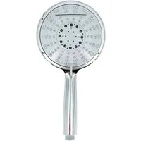 ADOB Handbrause Wellness Happy N, (1-tlg), 4 Strahlfunktionen inkl. Schwallstrahlfunktion, Ø 15 cm