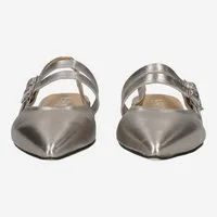 Lüke Schuhe Lüke Schuhe 450 4450 NUOVA, Peeptoes & Slingpumps, Silber/Gold, Damen Peeptoepumps