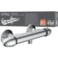 Eisl Duscharmatur VITAL mit Thermostat, Mischbatterie Dusche, Duschthermostat in Chrom