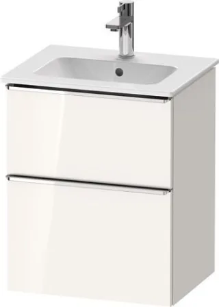 Duravit D-Neo Waschtischunterbau wandhängend Weiß Hochglanz 510x402x625 mm - DE4360010220000 DE4360010220000