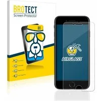 BROTECT Displayschutzglas Folie für Apple iPhone SE 2 2020, Schutzfolie Glas Panzer Display Schutz klar