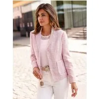 Witt Blusenblazer Bouclé-Blazer Langarm