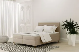 Boxspringbett Schlafzimmerbett LUCIEN 140x200cm in div. Farbvarianten