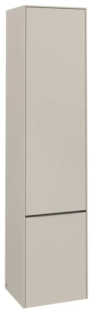 Villeroy & Boch Subway 3.0 Hochschrank, 2 Türen, 400 x 1710 x 346,5 mm, Cashmere Grey / Cashmere Gre C58702VN