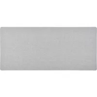 furnicato Läufer Eleganter Tuftteppich 50 x 100 cm in Hellgrau, Schalldämpfender Bodenläufer, rutschfest und waschbar für das Büro