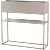 osoltus Sideboard osoltus Pflanzkasten Raumteiler cube Warmgrey Grau Konsole 80 cm