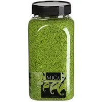 Mica Decorations Dekosteine Mica Decorations Dekoration Sand grün 650 ml 1 kg