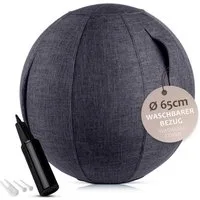 ONVAYA Gymnastikball 65cm - Yoga Ball - Sitzball - Fitnessball-Schwangerschaftball
