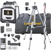 LASERLINER Nivelliergerät Laserliner Duraplane 360 Set 175cm Linienlaser selbstnivellierend, (Duraplane 360 Set 175cm)
