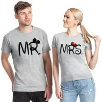 Couples Shop T-Shirt Mr. & Mrs. Mister Misses Partner Look T-Shirt (1-tlg) mit lustigen Print