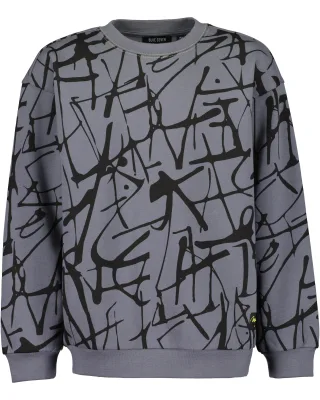 Blue Seven - Kn Sweatshirt, Rundhals grau - Gr. - 140