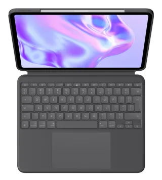 Logitech Combo Touch | 920-010148 | Tastatur und Foliohülle - mit Trackpad
