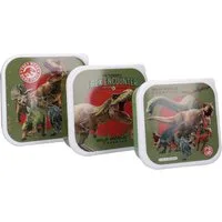 Jurassic World Lunchbox Lunchbox Set Kinder Snackbox Brotdose Dino Aufbewahrung