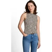 TOM TAILOR Denim T-Shirt mit Rippstruktur