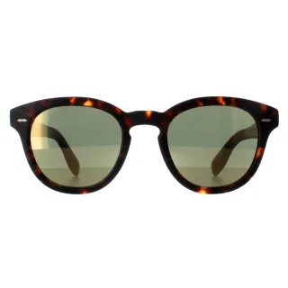 Oliver Peoples OV5413SU 1454O8 halbmatt schildpatt g-15 goldtone Sonnenbrille