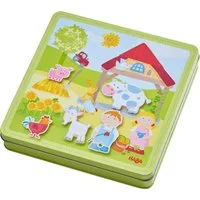 Haba Spiel Magnetspiel-Box, Peters und Paulines Bauernhof, Magnetspiel