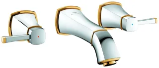 Grohe 3-Loch Waschtischarmatur Grandera 20622 20622IG0
