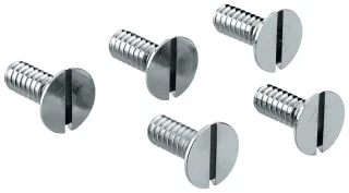 Grohe Schraube 02411 für Moen-Griff 5 Stück chrom, 0241100M 0241100M