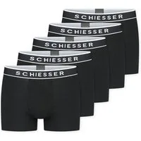 Schiesser Boxershorts 95/5 Multipacks (5er Pack) Baumwollmischung, ohne Eingriff, elastischer Bund