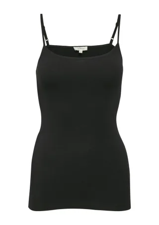 s.Oliver Red Label - Ärmelloses Top aus Jersey schwarz - Gr. - 34