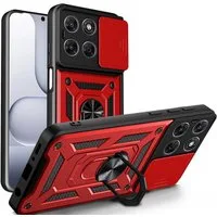 betterfon Handyhülle für Motorola - Outdoor Case mit Kameraschutz & Ring, Outdoorhülle mit Ringhalter Smartstand Kameraschutz und Silikonkern