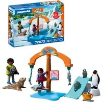 Playmobil® Zoo: Eis-Expedition (72073), Animals & Friends Konstruktions-Spielset, (36 St)
