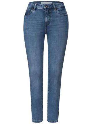 Street One - Skinny Fit Jeans blau - Gr. - 28