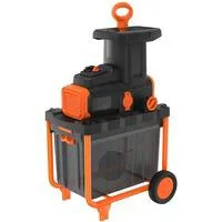 Elektro-Leisehäcksler BEGAS5800 schwarz/orange, 2.800 Watt