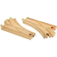 BRIO® Weiche BRIO® WORLD, Bogenweichen (L,M)