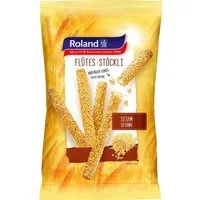 Roland Knabberei, Roland Stöckli Sesam knusprig zart mit feinem Sesamgeschmack 125g