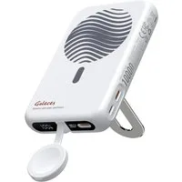 Galeces Magnetische Powerbank 10000mAh für iPhone Apple Watch USB-C PD20W Powerbank AE01 10000 mAh (5 V), Kompakter MagSafe-kompatibler Li-Ion Spezialakku mit LED-Display