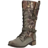 Mustang Shoes Mustang Shoes Stiefel Lederimitat Schnürstiefel