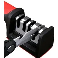 Nur Online 75 Messerschärfer Manuell 4in1, Messer u. Schere schärfer,4 stufen,stabiler Stand, 4 stufen, stabiler Stand