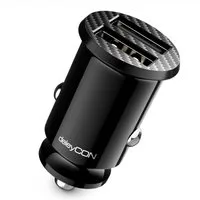 deleyCON deleyCON 4,8A USB Ladegerät Zigarettenanzünder Schnellladung 2-Port Stromadapter