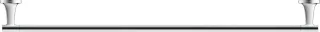 Duravit Starck T Handtuchhalter Chrom 810x73x50 mm - 0099431000 0099431000