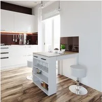 Vicco Bartisch Repose, Sonoma/Weiß/Weiß, 67 x 100 cm (1-St)
