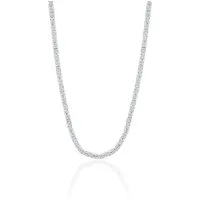 JEWLIX Königskette Sterlingsilber in 2 mm, vierkant KK0020-F