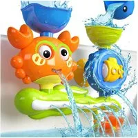 CLTYQ Badespielzeug Badespielzeug für Kinder,Wasserspiel-Krabbe,Lernspielzeug, Badewannenspielzeug & Outdoor,Geschenk für Junge Mädchen Geburtstag