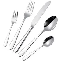 Hanseatic Besteck-Set BASIC (30-tlg), 6 Personen, Edelstahl 18/10, modischer Klassiker