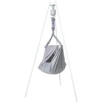 Membantu Babyschaukel Premium Set inkl. Ständer und Federwiegenmotor LeeLoo02, Set inkl. Ständer und Federwiegenmotor LeeLoo02. Geburt - ca. 3 Jahre