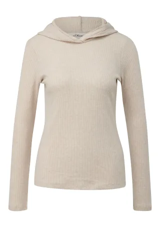 s.Oliver - T-Shirt beige - Gr. - 36