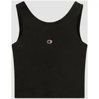 Champion Tanktop ICONS WASH Crop Tank mit Stone Acid Wash-Effekt, in Skinny-Passform