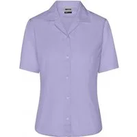James & Nicholson Kurzarmbluse Pflegeleichte Damen Bluse mit Easy Care Ausrüstung JN609