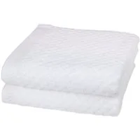 ROSS Handtücher Harmony, Frottier (Packung, 2-St), 100 % Baumwolle, Hoch Tief Struktur, viele Farben